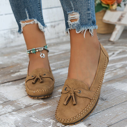 Mocassins classiques à enfiler pour femme