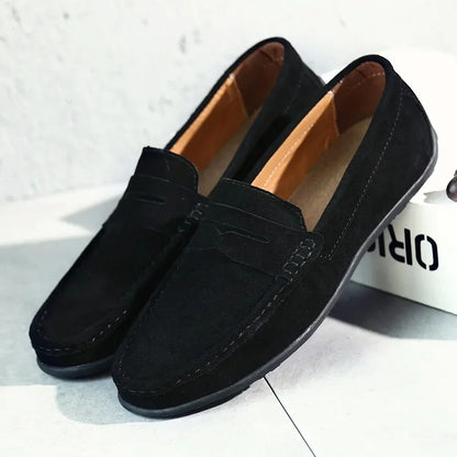 Mocassins décontractés à enfiler pour homme