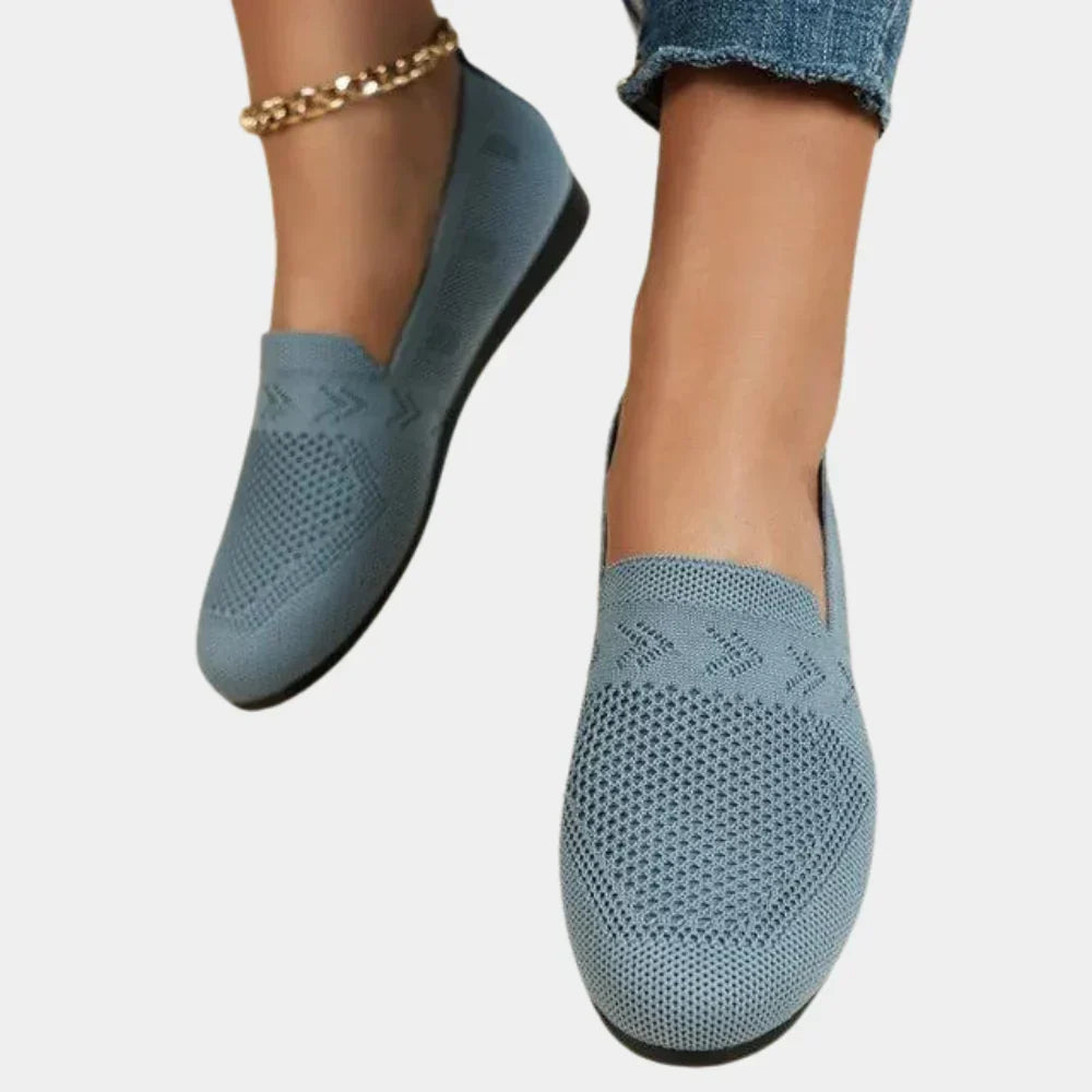 Mocassins en maille légers