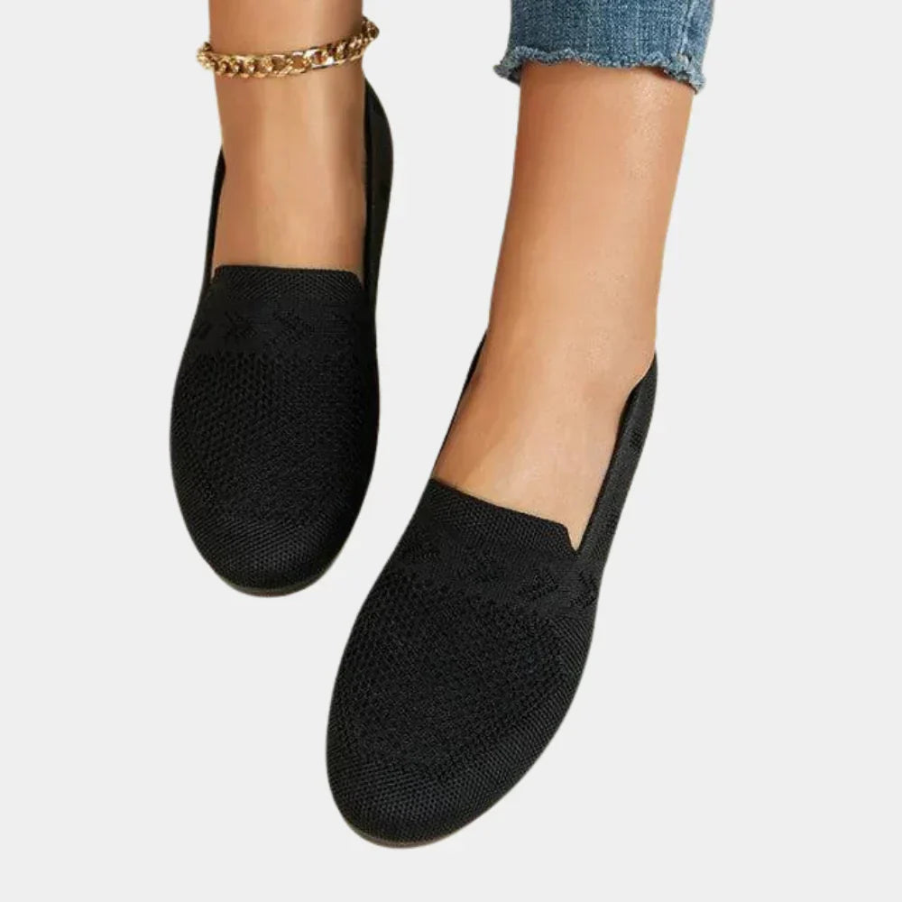 Mocassins en maille légers