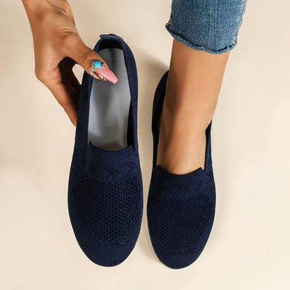 Mocassins en maille légers