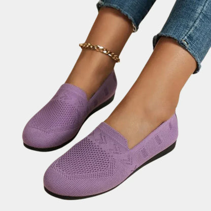 Mocassins en maille légers