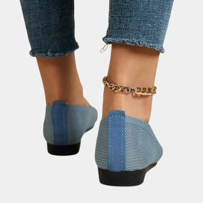 Mocassins en maille légers