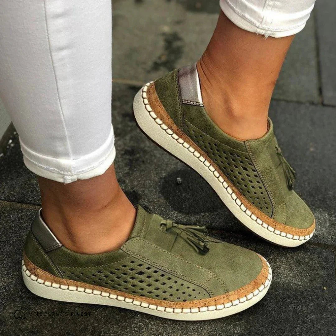 Mocassins femme à enfiler