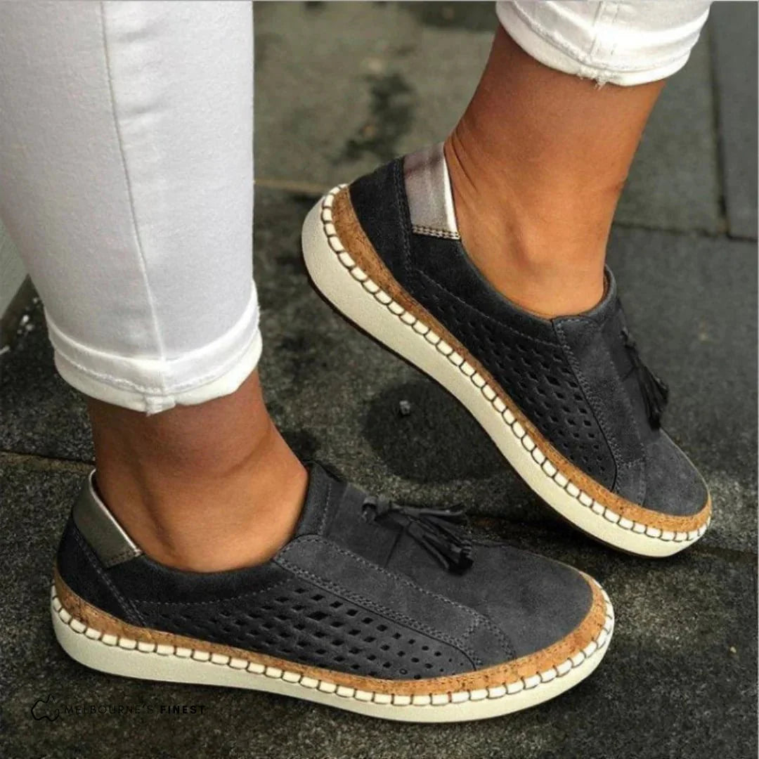 Mocassins femme à enfiler