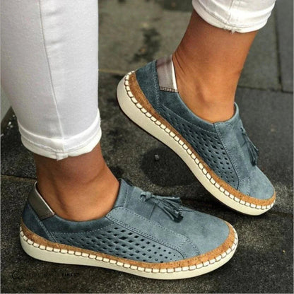Mocassins femme à enfiler