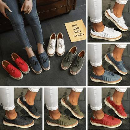 Mocassins femme à enfiler