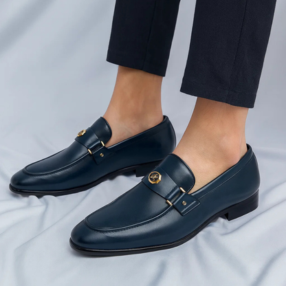 Mocassins orthopédiques à boucle pour homme