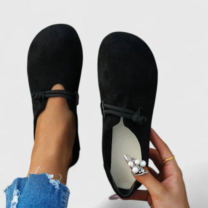 Mocassins orthopédiques pour femme avec détail en corde