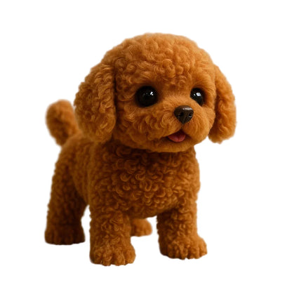 Modèle de chiot réaliste avec mouvements et sons vivants