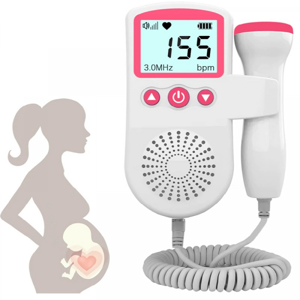 Moniteur doppler fœtal portable pour les mamans