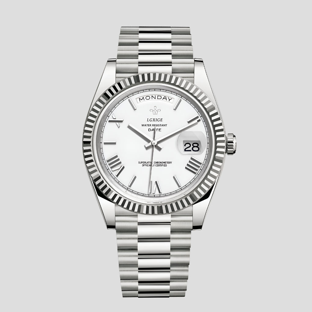 Montre-bracelet pour homme à chiffres romains