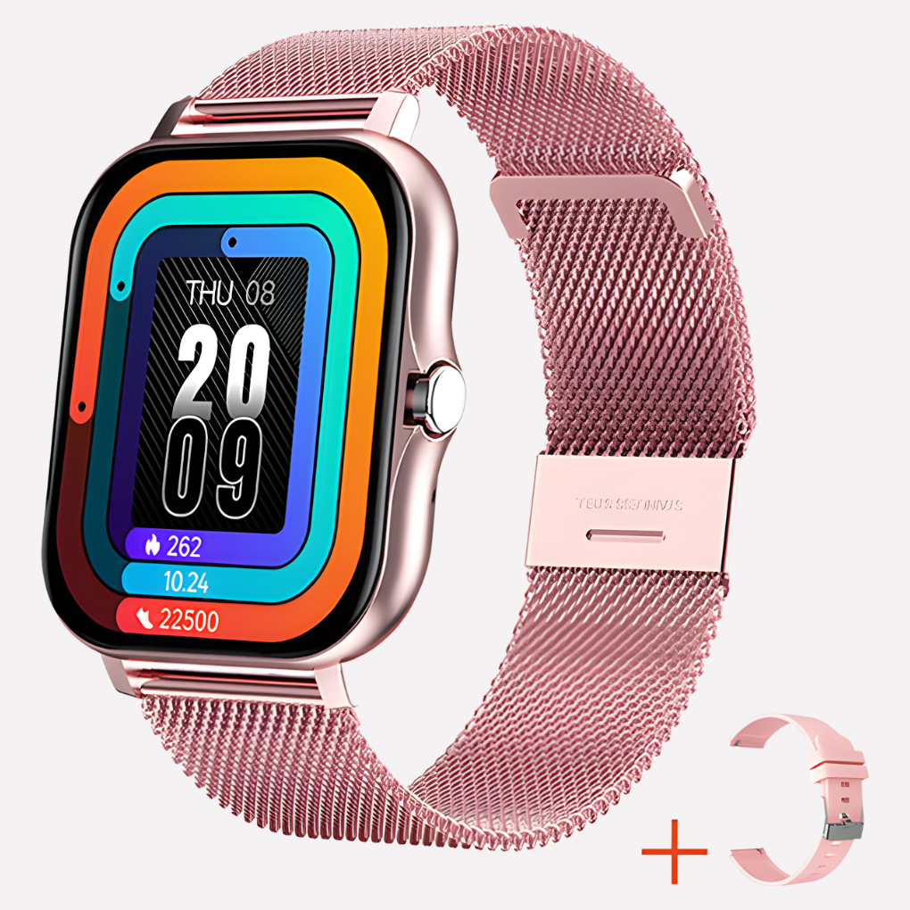 Montre connectée avec GPS et bouton SOS