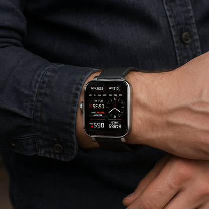Montre connectée de glycémie non invasive – suivi en temps réel, suivi des tendances et alertes personnalisées