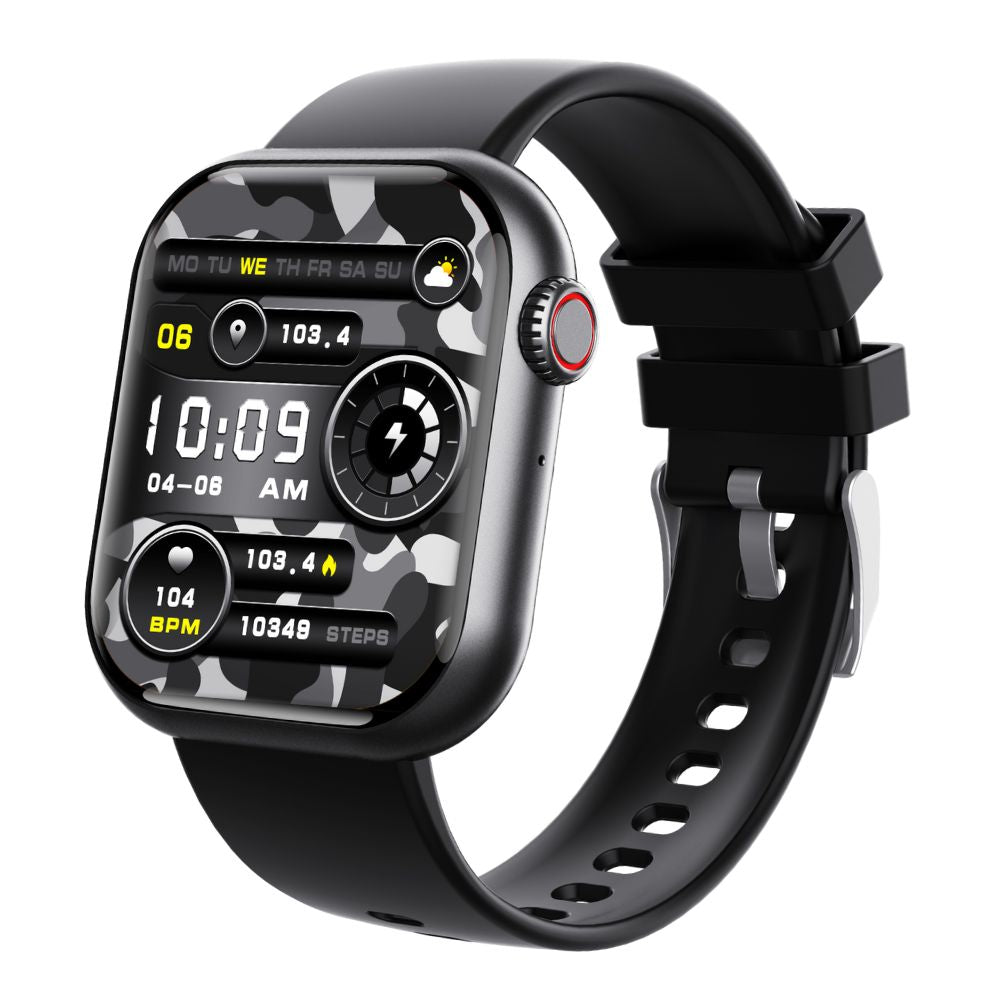 Montre connectée étanche avec suivi de la glycémie, de la tension artérielle, de l’oxygène sanguin et du sommeil