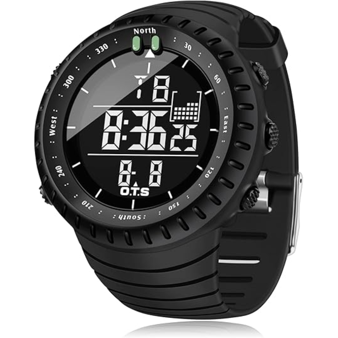 Montre de sport digitale étanche pour homme