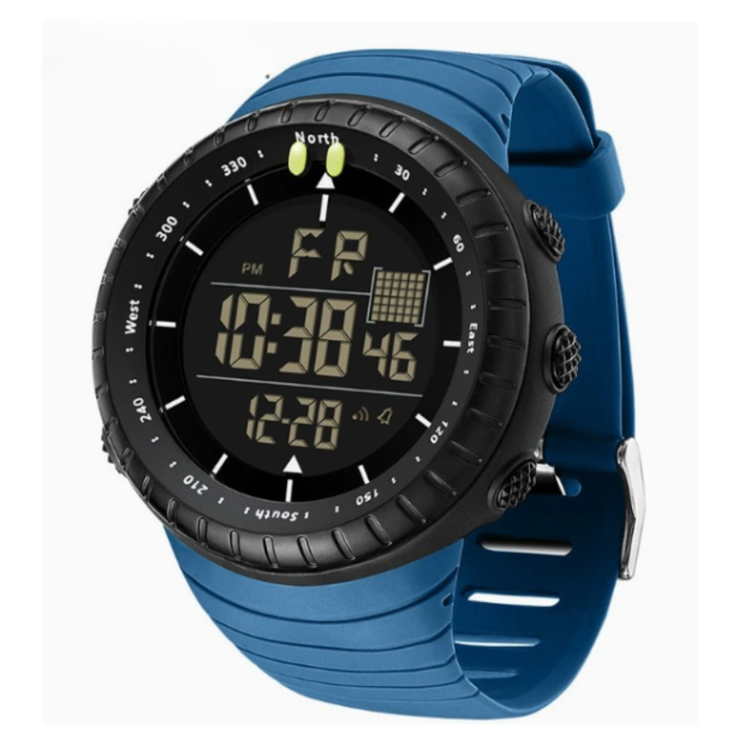Montre de sport digitale étanche pour homme