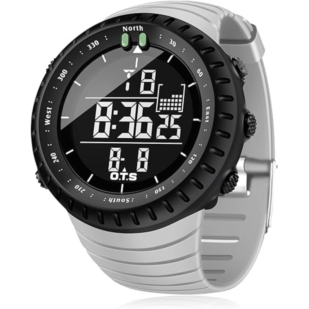 Montre de sport digitale étanche pour homme