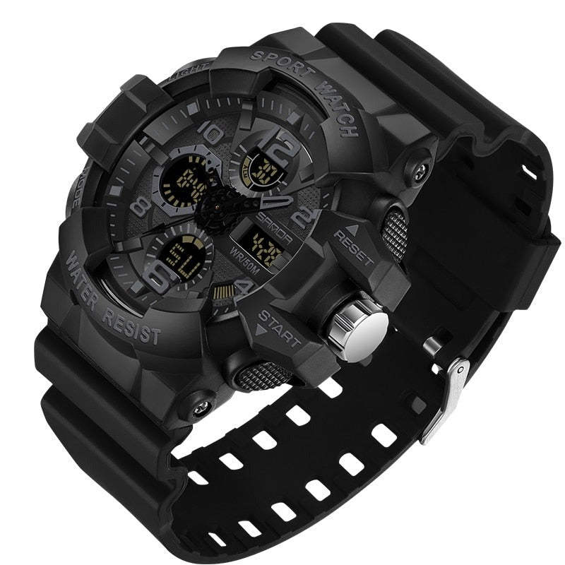Montre numérique militaire étanche haute résistance