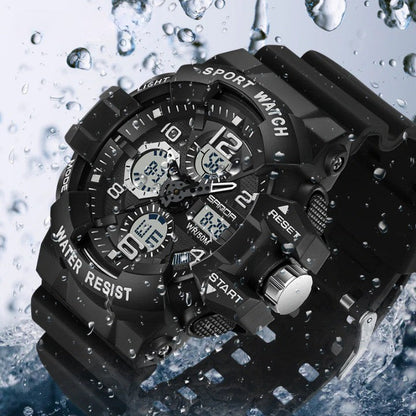 Montre numérique militaire étanche haute résistance