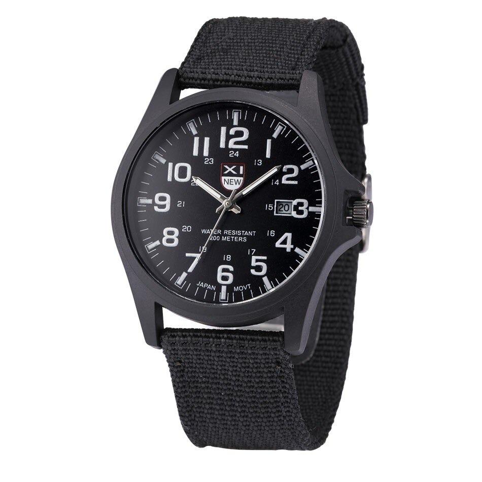 Montre tactique pour homme AdventureTime – étanche et résistante aux chocs avec LED