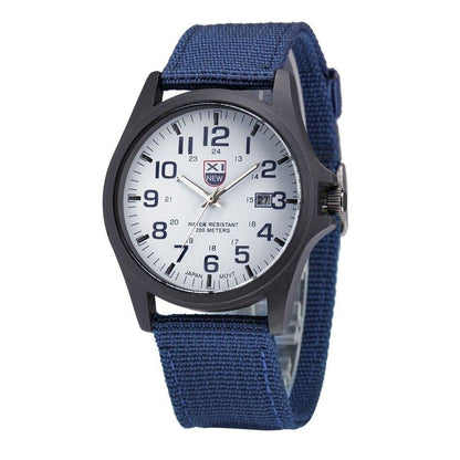 Montre tactique pour homme AdventureTime – étanche et résistante aux chocs avec LED