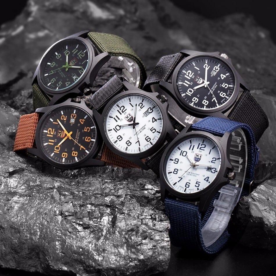 Montre tactique pour homme AdventureTime – étanche et résistante aux chocs avec LED
