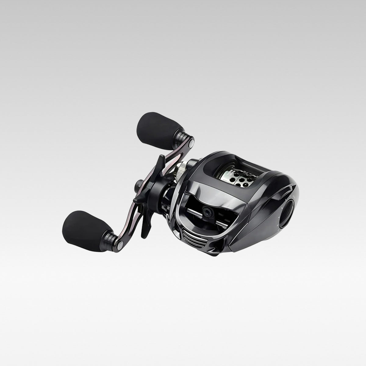 Moulinet de pêche baitcasting ultraléger – lancers fluides à longue distance