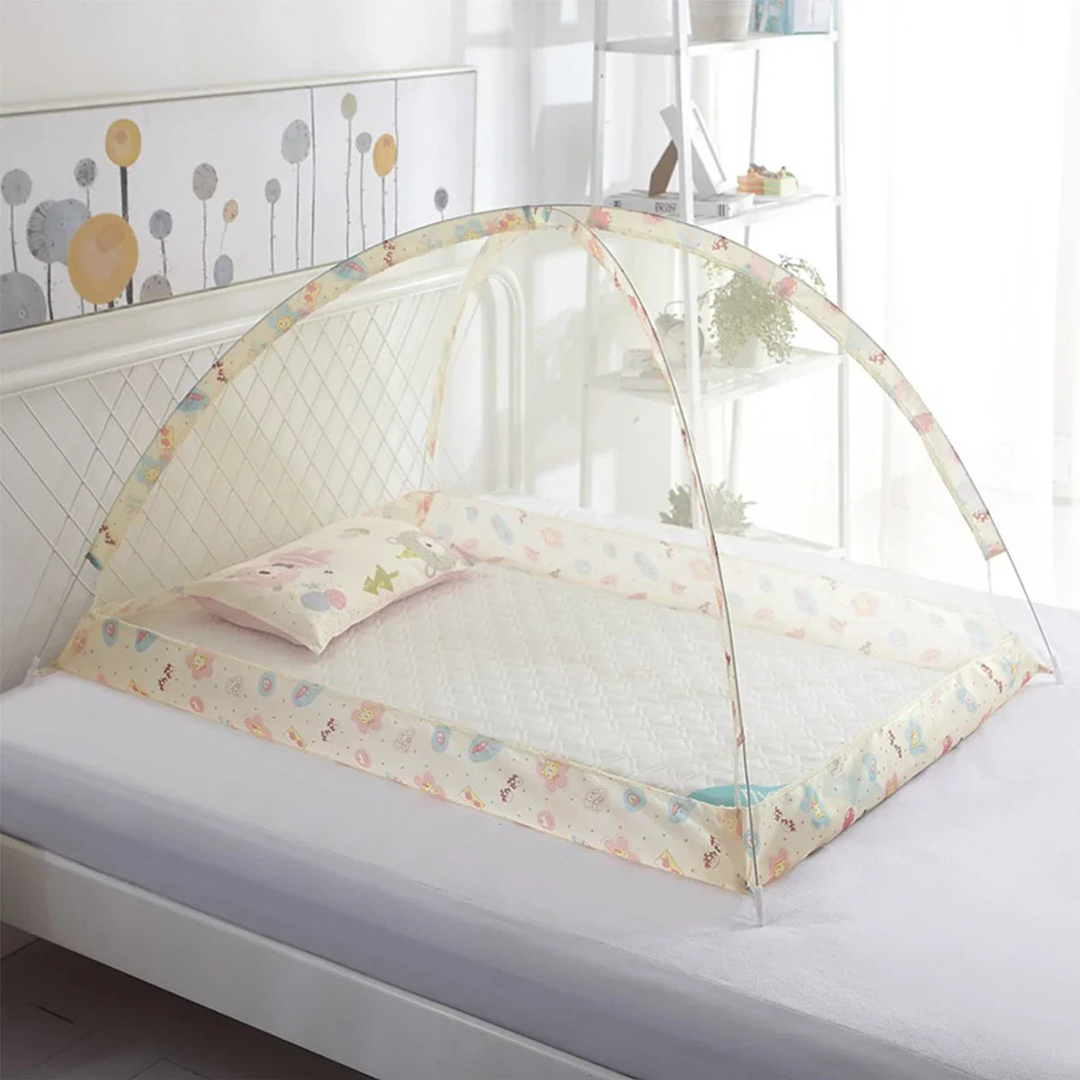 Moustiquaire bébé pliable pour nourrissons et tout-petits