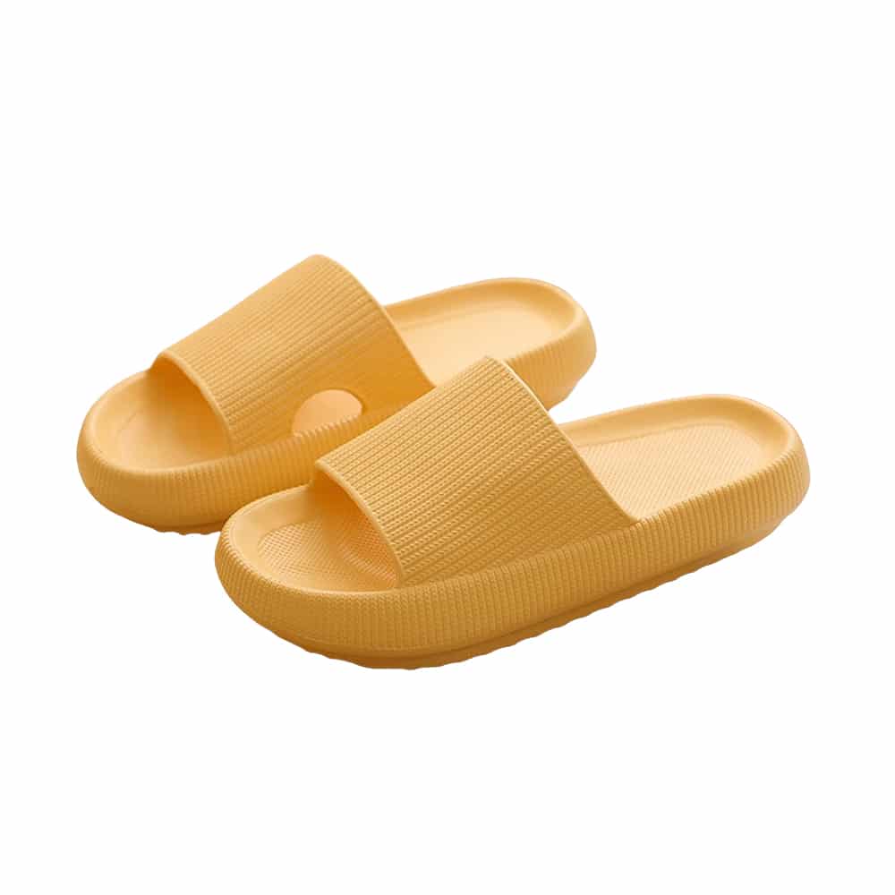 Mules / pantoufles – douces et antidérapantes, en plusieurs jolies couleurs (connues sous le nom de Happy Flops)