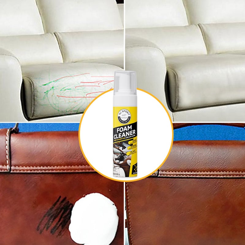 Nettoyant moussant | Multi-usage pour intérieur de voiture, sans danger pour le cuir et les tissus