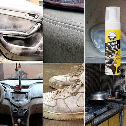 Nettoyant moussant | Multi-usage pour intérieur de voiture, sans danger pour le cuir et les tissus