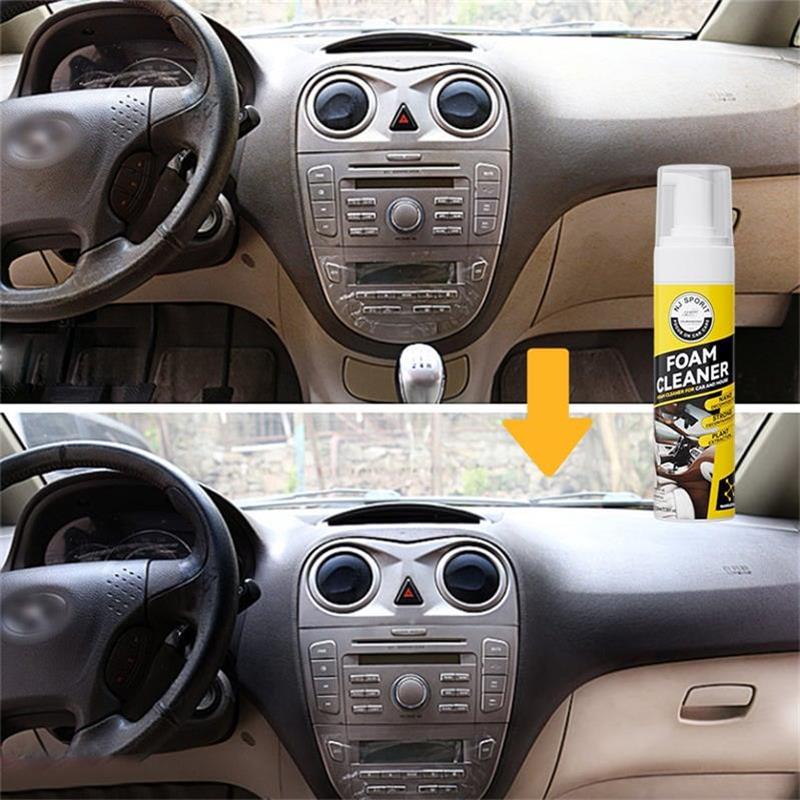 Nettoyant moussant | Multi-usage pour intérieur de voiture, sans danger pour le cuir et les tissus