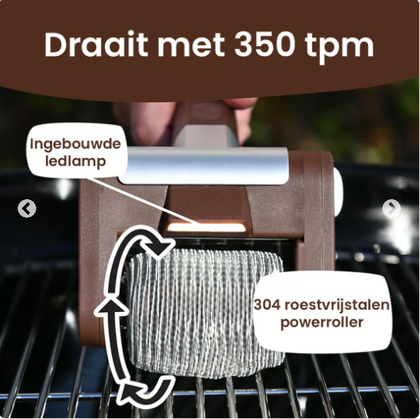 Nettoyeur de barbecue | La manière la plus rapide, la plus simple et la plus sûre de nettoyer votre barbecue!