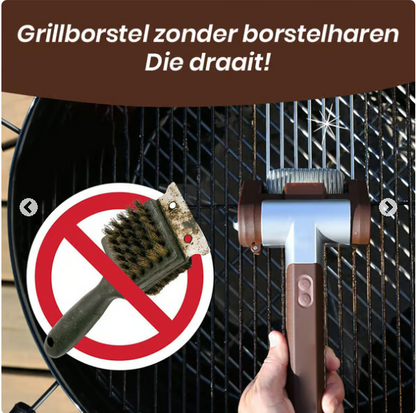 Nettoyeur de barbecue | La manière la plus rapide, la plus simple et la plus sûre de nettoyer votre barbecue!