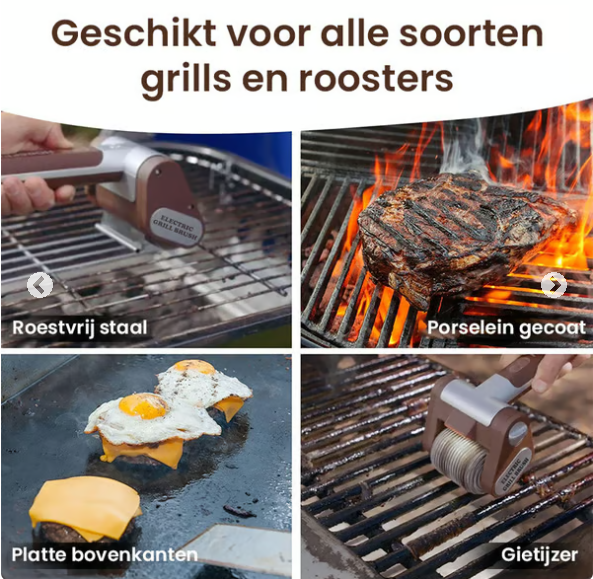 Nettoyeur de barbecue | La manière la plus rapide, la plus simple et la plus sûre de nettoyer votre barbecue!