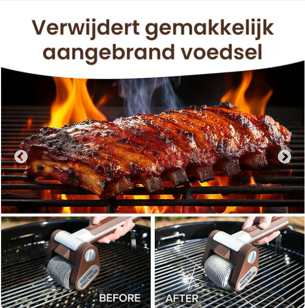 Nettoyeur de barbecue | La manière la plus rapide, la plus simple et la plus sûre de nettoyer votre barbecue!