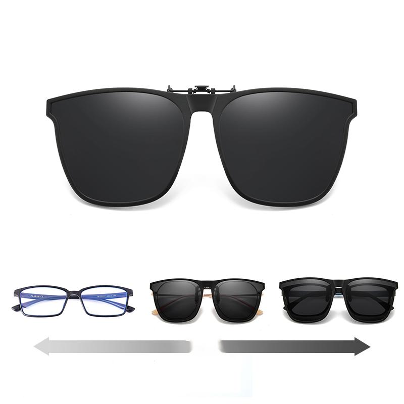 Nouvelles lunettes de soleil à clipser relevables polarisées