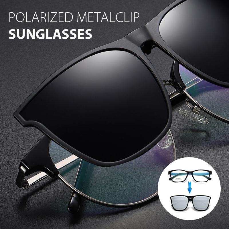 Nouvelles lunettes de soleil à clipser relevables polarisées