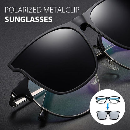 Nouvelles lunettes de soleil à clipser relevables polarisées