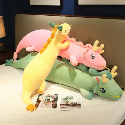 Oreiller de corps dragon à câliner - doux et confortable