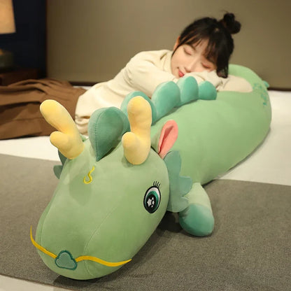 Oreiller de corps dragon à câliner - doux et confortable