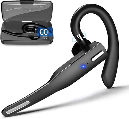 Oreillette Bluetooth 5.1 à contour d’oreille, réduction du bruit