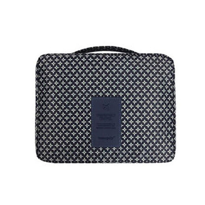 Organisateur de maquillage de voyage compact et imperméable