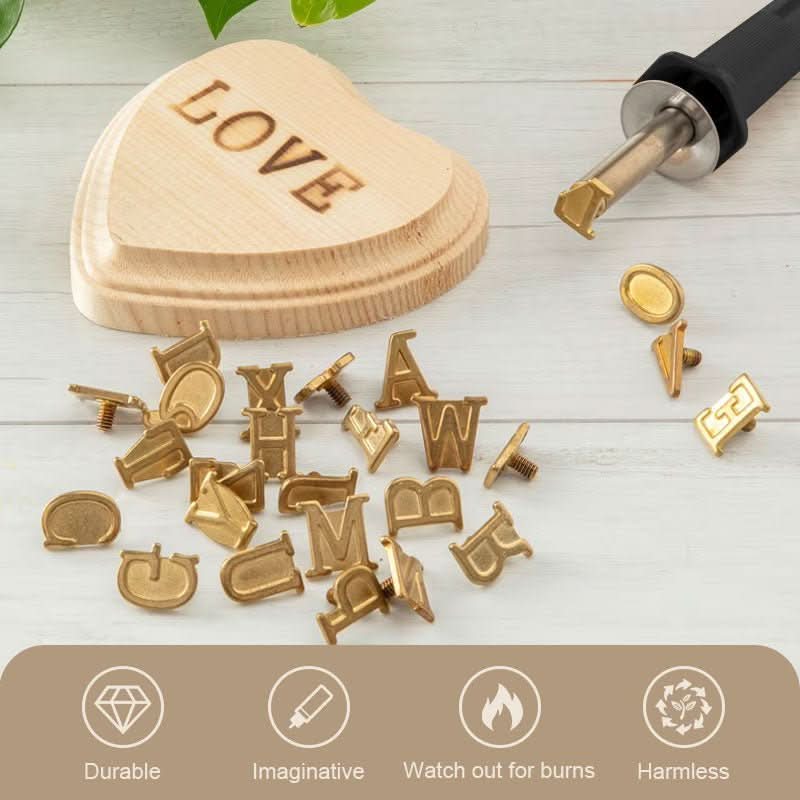 Outil de pyrogravure et de gravure | température réglable | kit DIY de loisirs créatifs | bois, cuir et métal