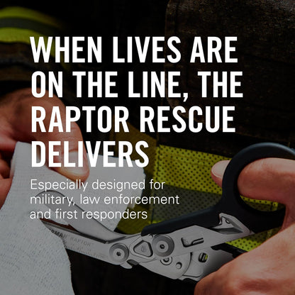 Outil multifonction d'urgence 6-en-1 Raptor Rescue