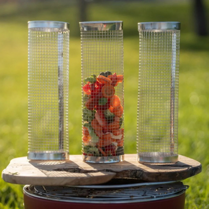 Panier pour barbecue - fini les aliments qui tombent à travers la grille