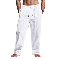 Pantalon à cordon pour homme, coupe décontractée