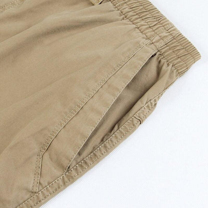Pantalon à enfiler décontracté pour homme, coupe ample