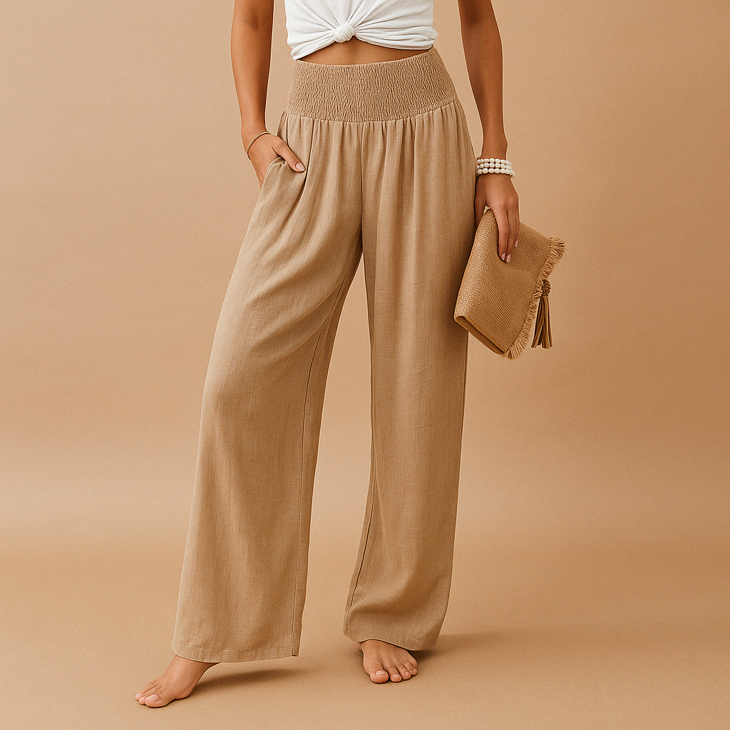 Pantalon ample décontracté